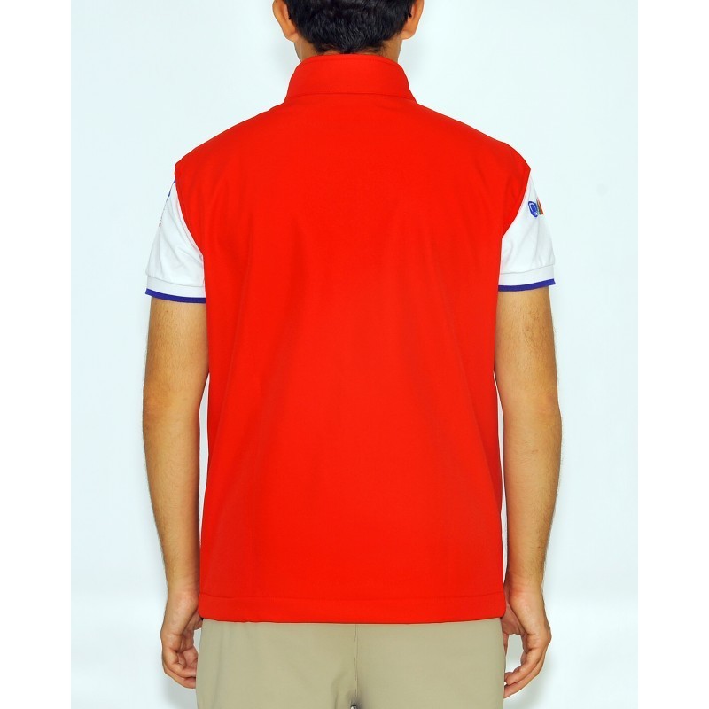 TYF LOGOLU RÜZGAR GEÇİRMEZ YELEK shop yükleyeceğim Bedenler Slim Fit Dar kalıp şeklindedir, bir